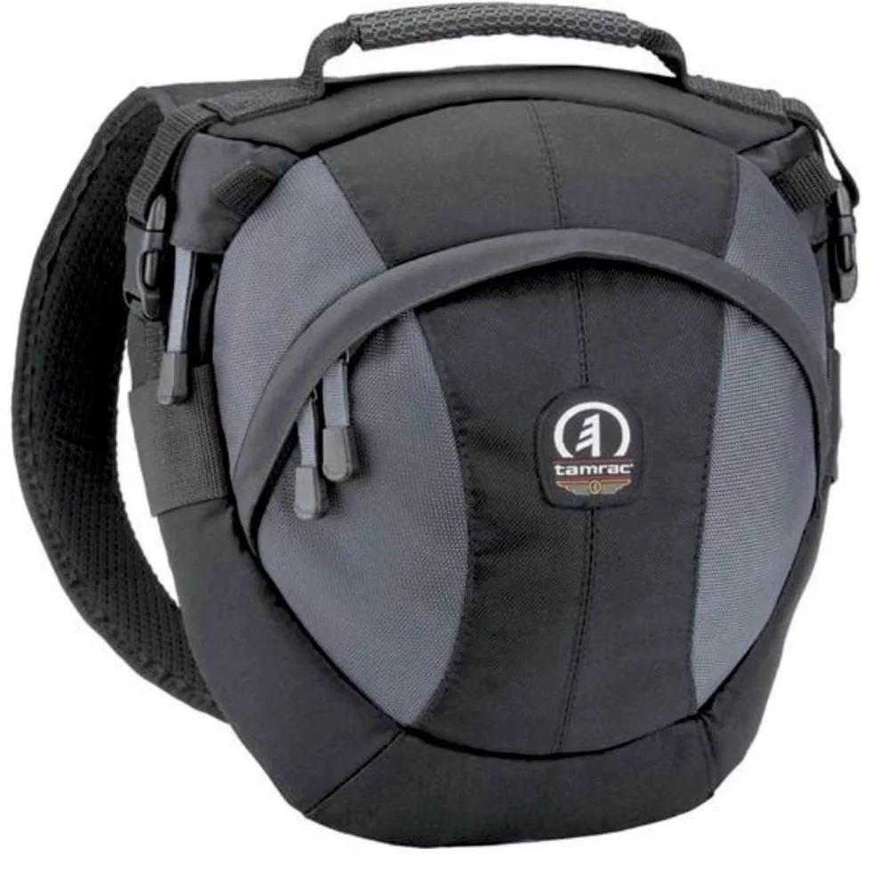 Tamrac Black and Gray Camera Bag SLING carry or CROSSBODY #photography #carryon